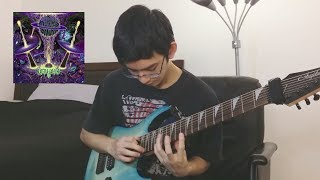 Rings Of Saturn  Servant Of This Sentience Full Guitar Cover [upl. by Innavoeg]