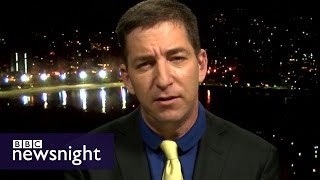 Glenn Greenwald on the Trump memo the CIA and Russia  BBC Newsnight [upl. by Pang]