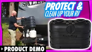 Dual Propane Tank cover from King looks good amp is affordable [upl. by Otreblif]