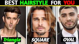 Perfect Hairstyles According to Your Face Shape  Best Haircut and Hairstyles For Men and Boys [upl. by Apfel]