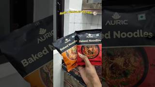 Auric Noodles honest review 🍜 shortsfeed youtubeshorts noodlesrecipe noodles food [upl. by Annaiv360]