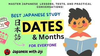 Days in Japanese Japanese Dates Months amp Days telling Lessons Tests amp Practical Conversations [upl. by Gault]