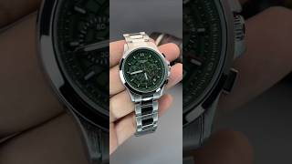 LONGINES Green Dial Watch watch fashion unboxing watchlover louisvuitton watche newwatch [upl. by Burgess]