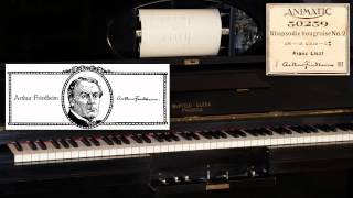 Arthur Friedheim plays Liszt Hungarian Rhapsody No 2 ca 1907 [upl. by Zednanreh]