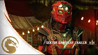 Mortal Kombat 1 Khaos Reigns – Official Sektor Gameplay Trailer [upl. by Ylecara597]