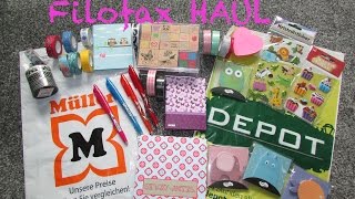 XXL Filofax Haul [upl. by Laurice901]