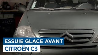 Changer les balais dEssuie Glace Avant  Citroën C3 [upl. by Omsare]