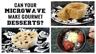 Can Your Microwave Make Gourmet Desserts In 90 Seconds [upl. by Maddie]