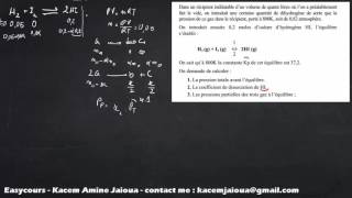 48  Exercice 20  Thermodynamique SMPC [upl. by Kiehl144]