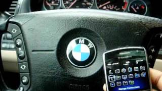 BMW E46 3 Series with Bluetooth Parrot ck3000 amp Connects2 CTPPAR007 Voice Check Status part 2 [upl. by Larimer951]