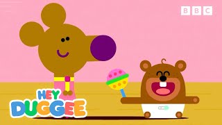 The Squirrels are Babysitting 🧡  The Puppy Badge  Hey Duggee [upl. by Eidnim]