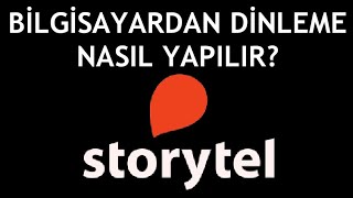 Storytel Bilgisayardan Dinleme Nasıl Yapılır [upl. by Alol]