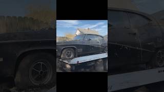 ABANDONED Barn Find Buick Skylark Disaster Detail  shorts buick skylark supercars restoration [upl. by Nivej]