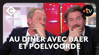 Édouard Baer et Benoît Poelvoorde  cours de comédie  C à Vous 11 avril 2019 [upl. by Jereld]