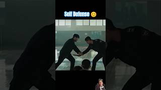 Self defense technique 😊 tutorial funny defense beladiri korea kdrama shortsvideo shorts [upl. by Gnirps]