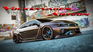 Volkswagen Arteon wide body new stunning faces [upl. by Marquita]