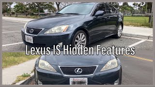 Lexus IS250350 Hidden Features And Quirks [upl. by Barton]