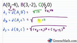 How to Determine if Three Points are Collinear Distance Formula [upl. by Quent306]