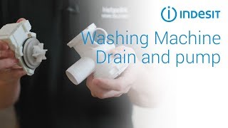 How to resolve washing machine drain and pump problems  by Indesit [upl. by Callahan787]