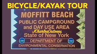 MOFFITT BEACH Campground SITE TOURLook before you book Speculator New York bikeKayaking tour [upl. by Ylecic]