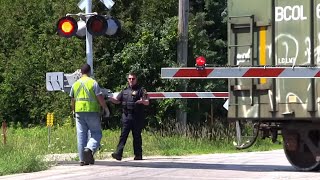 STOW AWAY CN 2571 at Pine Orchard Ontario [upl. by Hgielsel]