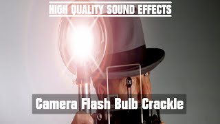 High Quality Sound Effects Camera Flash Bulb Crackles [upl. by Adila]