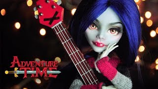 Marceline Adventure Time  Custom MH Doll Repaint  Mozekyto 4 [upl. by Dyna]