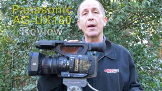 Panasonic AGUX180 4K Camcorder Review in 4K [upl. by Dag205]