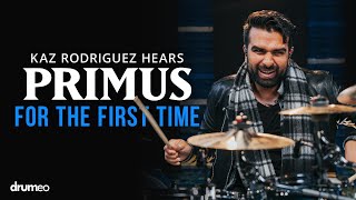 Kaz Rodriguez Hears Primus For The First Time [upl. by Einoj]