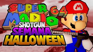 💣 MARIO 64 USA ESCOPETA 😮 SEMANA HALLOWEEN 2023 🎃 MOD SHOTGUN 👻 [upl. by Nrehtak]