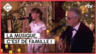 Andrea Bocelli nous présente sa fille Virginia  C à Vous  19102022 [upl. by Ylrebmic]