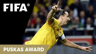 Zlatan Ibrahimović Bicycle Kick Goal  FIFA Puskas Award 2013 WINNER [upl. by Sholom945]