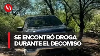 Detienen a 34 personas en Sonora les decomisan armas y cargadores [upl. by Llerrat]