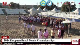 European Beach Tennis Championships 2024  Opening Ceremony [upl. by Uriia]