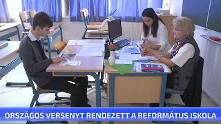 Országos versenyt rendezett a református iskola [upl. by Marti]