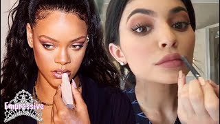 Kylie Jenner copies Rihannas Fenty Beauty makeup line GIRL BYE [upl. by Adnawal]