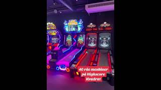 Vi har mer enn 40 dødskule maskiner på Highscore Arcade Kvadrat arkade arkade stavanger [upl. by Inkster]