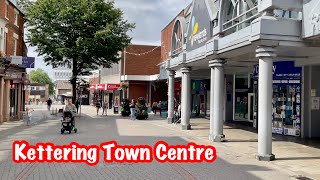 Walking in Kettering Town in UK [upl. by Lemert]