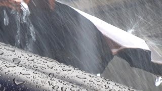 Heavy rain instantly overcomes anxiety and makes sleep more peaceful  Rain sounds for relaxation [upl. by Naawaj]