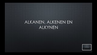 Alkanen Alkenen amp Alkynen [upl. by Shani]