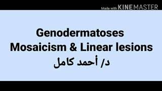 Mosaicism amp Linear lesions [upl. by Aletse745]