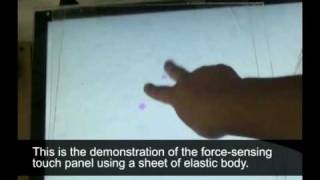 PhotoelasticTouch Transparent rubbery interface using an LCD and photoelasticity [upl. by Hummel]