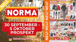 NORMA Prospekt Werbung  Rabatt Angebote DE  Prospekt Gültig von 30092024 [upl. by Ettesoj]