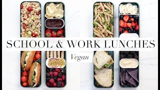 Vegan School amp Work Lunch Ideas 5 AD  JessBeautician [upl. by Geri]