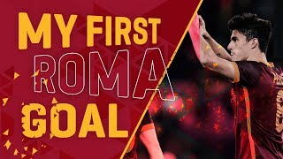 My First AS Roma Goal Perotti v Sampdoria [upl. by Ynnav]