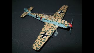 Messerschmitt Bf 109 E7 Trop Airfix 172 [upl. by Anilec]