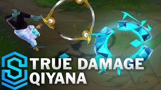 True Damage Qiyana Skin Spotlight  PreRelease  League of Legends [upl. by Groscr]