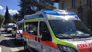 Inaugurata nuova Ambulanza della Misericordia dellAntella dono dei Confratelli e della popolazione [upl. by Arva744]