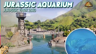 Jurassic Park Aquarium  Tylosaurus  Jurassic Park 2003  JWE 2 Speedbuild [upl. by Ty]