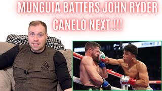 🔥 JAIME MUNGUIA DESTORYS JOHN RYDER COMPLETE DESTRUCTION CANELO ALVAREZ NEXT [upl. by Adieno]